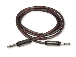 Кабель AUX Aura RCA-J136, витая пара, миниджек 3,5mm3,5mm, 1 метр