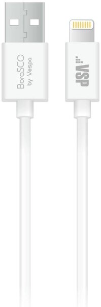 Кабель BoraSCO Apple, белый 1 м ##от компании## Интернет-магазин "1000 рамок" - ##фото## 1