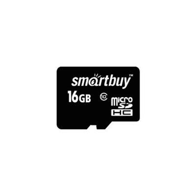 Карта памяти SmartBuy MicroSDHC 16 Gb class 10 от компании Интернет-магазин "1000 рамок" - фото 1