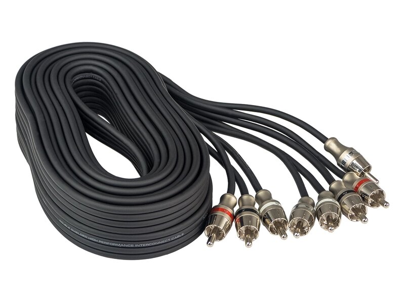 Межблочный кабель Aura RCA-B254MKII кабель 5 метров от компании Интернет-магазин "1000 рамок" - фото 1