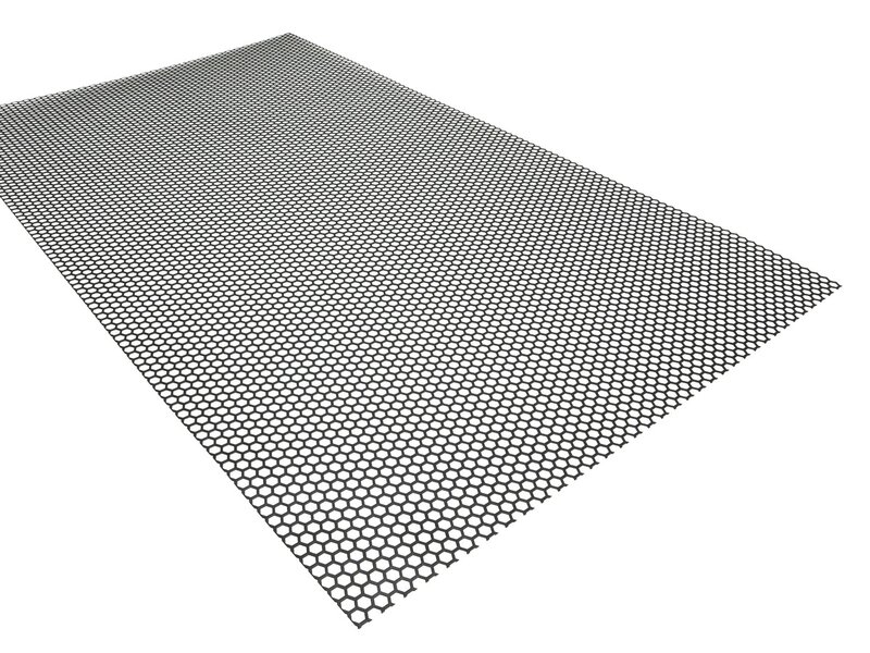 Перфорированный лист Aura WGM-8712 60х100см, шестигранный, 8-9 мм от компании Интернет-магазин "1000 рамок" - фото 1