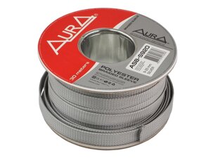 Кабельная оплётка Aura ASB-S920 полиэстер 9-20мм, серебро