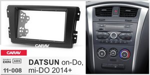 Рамка переходная CARAV 11-008 DATSUN on-Do, mi-DO 2014+ 2-DIN монтажная