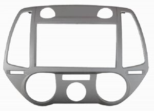 Рамка переходная Hyundai i-20 2012+ 2din silver