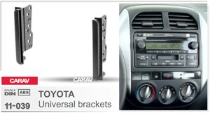 Рамка переходная CARAV 11-039 TOYOTA (универсальные боковые вставки) 2-DIN