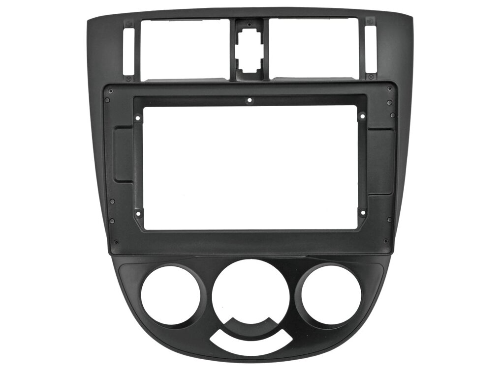 Рамка переходная Chevrolet Lacetti (тип 3) черная для дисплея 10 дюймов от компании Интернет-магазин "1000 рамок" - фото 1