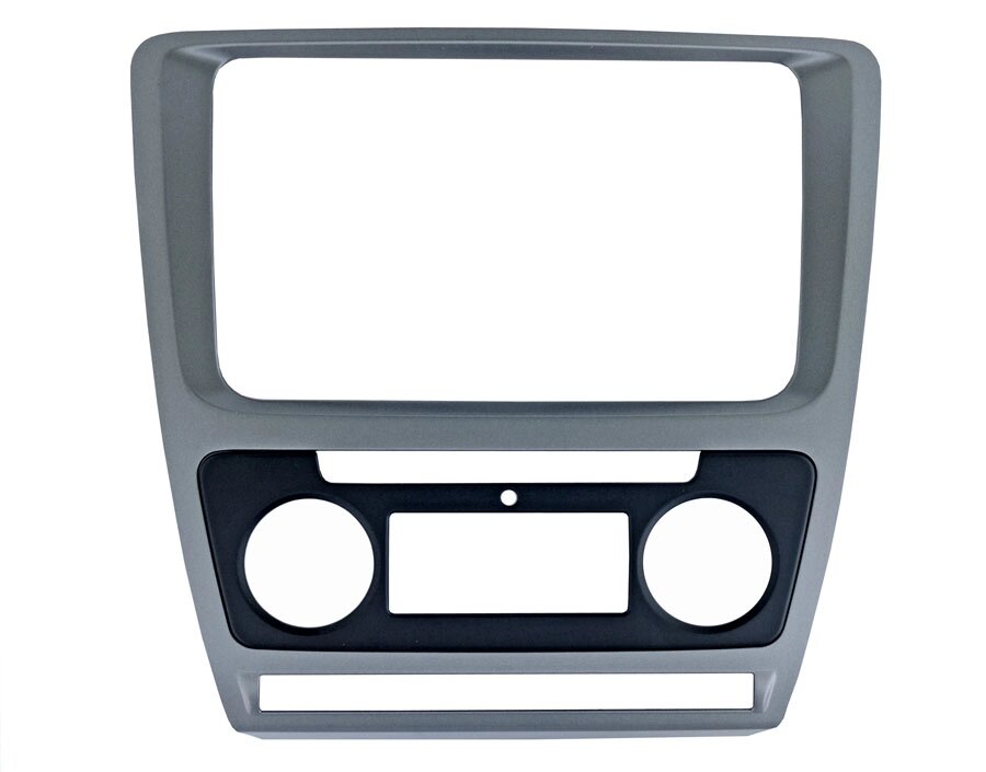 Рамка переходная Skoda Octavia 04+ для Intro CHR-8676 Silver (Clima) от компании Интернет-магазин "1000 рамок" - фото 1