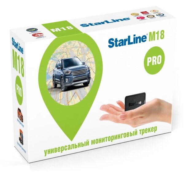 Трекер StarLine M18 Pro ГЛОНАСС-GPS (4 sim) от компании Интернет-магазин "1000 рамок" - фото 1