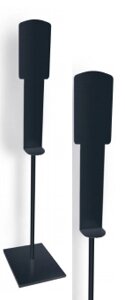 Мобильная стойка для дозатора для дезинфекции рук с информационным полем HÄLSA MS150D