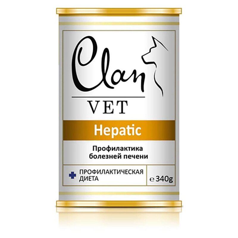 Clan Vet Hepatic диетический влажный корм для собак для профилактики болезней печени от компании Интернет магазин компании ДАЙМОН - ЗООМАРКЕТ - фото 1