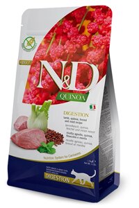 Farmina N&D Quinoa Cat Digestion Lamb. 1,5 кг.