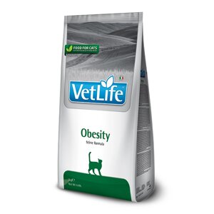 Farmina Vet Life Cat Obesity, 5 кг.