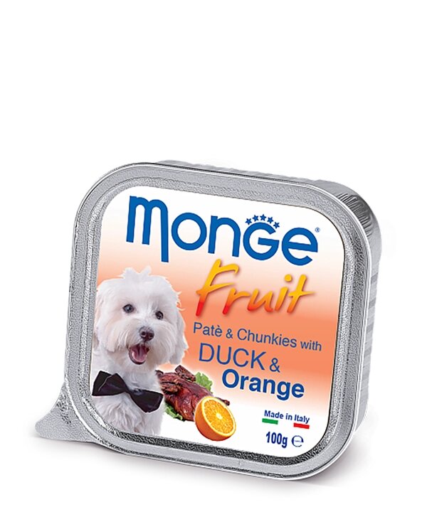 Monge PATE & CHUNKIES with Duck & Orange от компании Интернет магазин компании ДАЙМОН - ЗООМАРКЕТ - фото 1