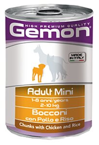 Gemon Dog Adult Mini для собак мелких пород