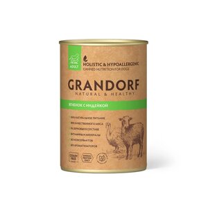 Grandorf Lamb & Turkey. Ягненок c индейкой для взрослых собак от 1 года, ж/б 400 гр.