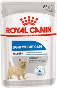 Royal Canin Light Weight Care Pouch Loaf для собак предрасположенных к набору избыточного веса