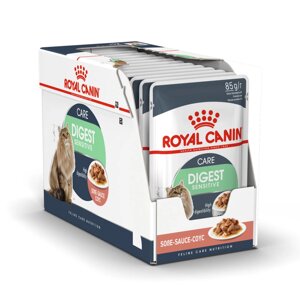 Royal Canin Digestive Care паучи для взрослых кошек с расстройствами пищеварительной системы, 85 г х 28 шт.