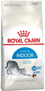 Royal Canin Indoor 27 сухой корм для кошек постоянно проживающих в помещении. 400 гр.