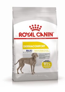 Royal Canin Maxi Dermacomfort сухой корм для собак крупных пород склонных к разражению и зуду кожи. 10