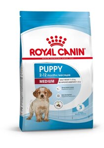 Royal Canin Medium Puppy для щенков средних пород. 12 кг.