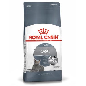 Royal Canin Oral Care сухой корм для кошек в целях профилактики образования зубного налёта и зубного камня. 8 кг.