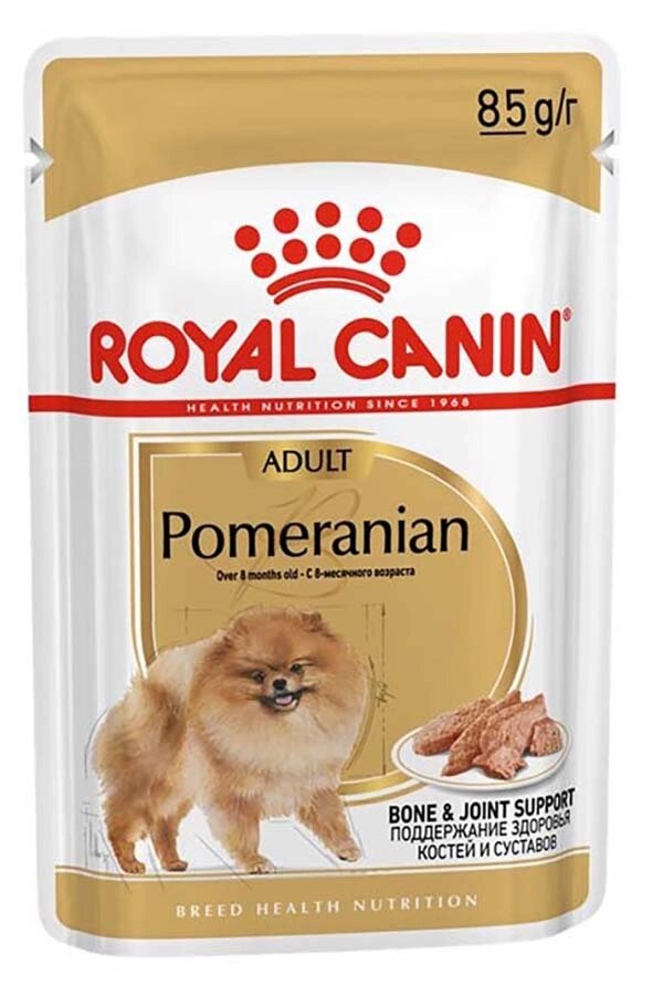 Royal Canin Pomeranian Adult для взрослых собак породы померанский шпиц от компании Интернет магазин компании ДАЙМОН - ЗООМАРКЕТ - фото 1