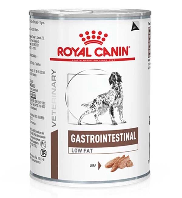 ROYAL CANIN VD GASTRO INTESTINAL LOW FAT ветеринарная диета для собак при нарушениях пищеварения от компании Интернет магазин компании ДАЙМОН - ЗООМАРКЕТ - фото 1