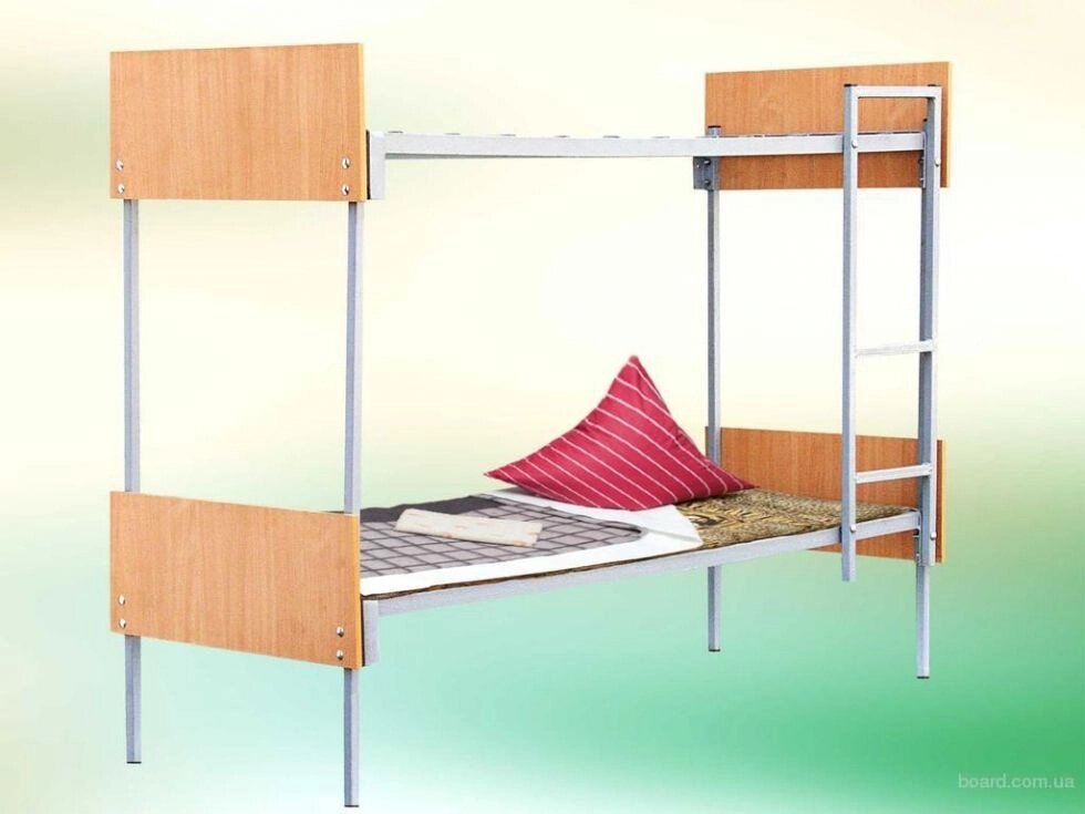 Кровати оптом, кровати для рабочих, кровати двухъярусные для строителей от компании ООО "Металл-кровати" - фото 1
