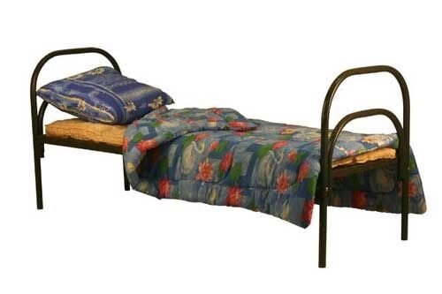 Купить металлические кровати, кровати одноярусные, кровати двухъярусные,  кровати оптом. от компании ООО "Металл-кровати" - фото 1