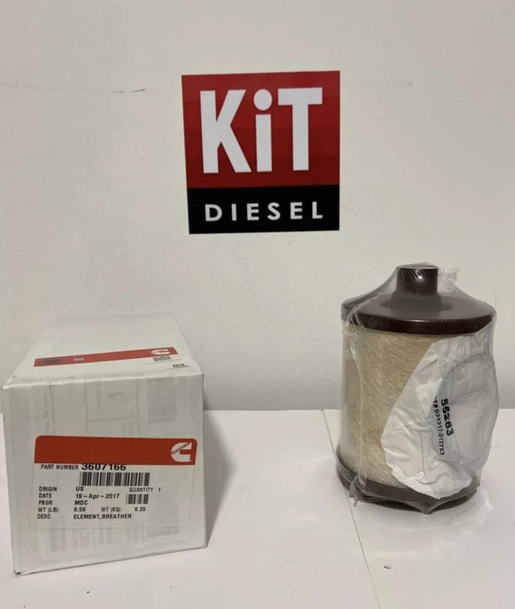 3607166  Фильтр очистки картерных газов от компании KiT Diesel — Поставка оригинальных запчастей Cummins для спецтехники - фото 1