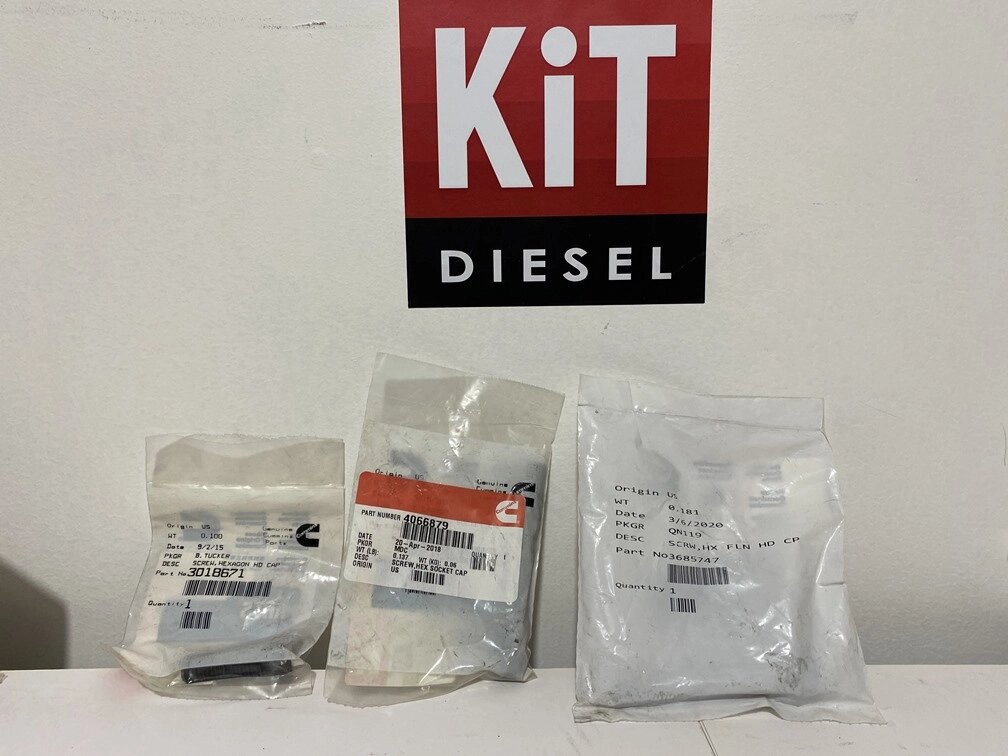 Cummins 0137795 винт от компании KiT Diesel — Поставка оригинальных запчастей Cummins для спецтехники - фото 1