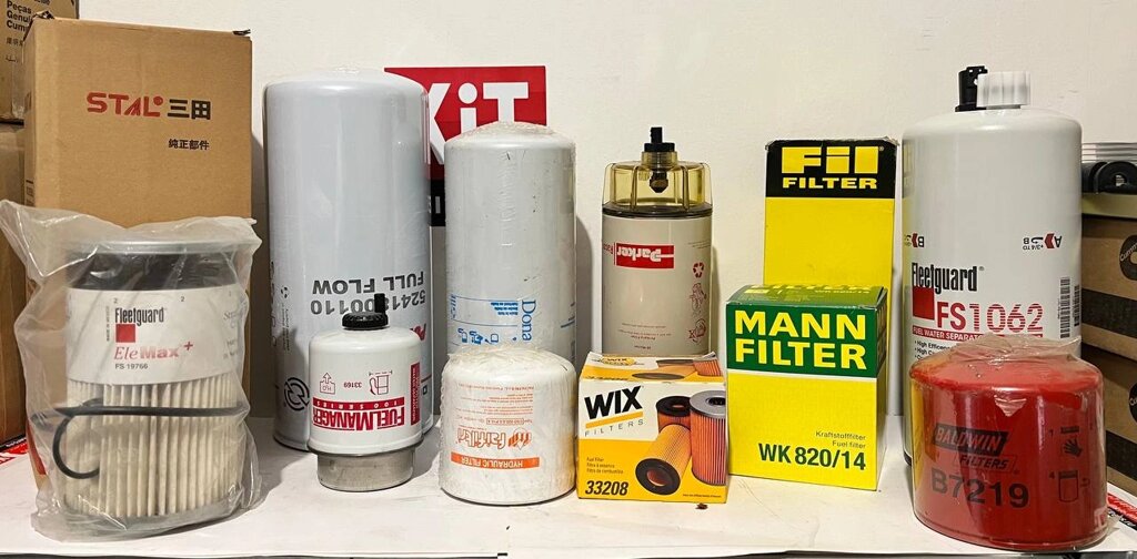 Фильтры для ТО ДГУ C1760D5Eс двигателем Cummins KTA50G8 от компании KiT Diesel — Поставка оригинальных запчастей Cummins для спецтехники - фото 1