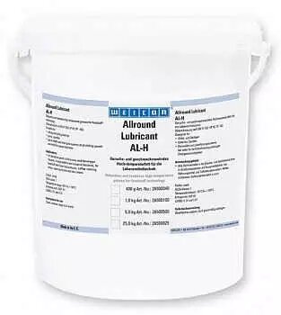 AL-H 5000 (5кг) Высокотемпературная жировая смазка для пищевой промышленности, без вкуса и запаха. t°от -40С д - ООО &quot;Мит-Сервис&quot;.