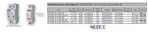 Ограничители перенапряжения ETITEC B (EN/IEC/VDE: тип T1/класс I/категория B)