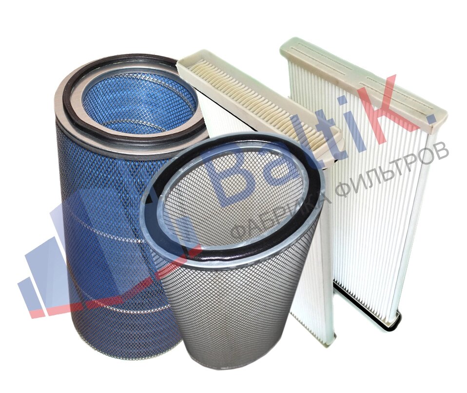Фильтрующие элементы (картриджи , кассеты) для порошковой окраски от компании ООО"БалтПромРемСервис" - фото 1