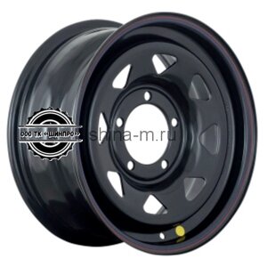 10x15/5x139,7 ET-44 D110 УАЗ (треуг. мелкий) черный Off-Road Wheels (Наличие на складах: Мало)