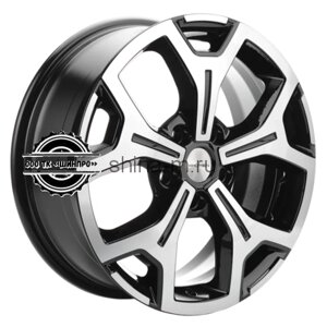 6,5x17/5x112 ET50 D66,6 KHW1710(2) (Mercedes Vito) Black-FP Khomen Wheels