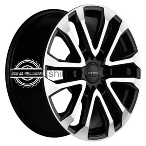 7,5x18/6x139,7 ET20 D106,1 KHW1805 (Lexus GX) Black-FP Khomen Wheels (Наличие на складах: ПМО - Мало)