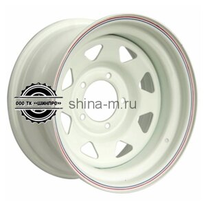 7x15/5x139,7 ET25 D110 УАЗ (треуг. мелкий) белый Off-Road Wheels (Наличие на складах: Мало)