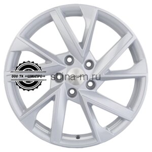 7x17/5x112 ET49 D66,6 KHW1714 (Audi A4) F-Silver Khomen Wheels