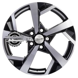 7x17/5x114,3 ET45 D60,1 KHW1712 (Changan/Geely/Lexus/Toyota) Black-FP Khomen Wheels (Наличие на складах: Мало)