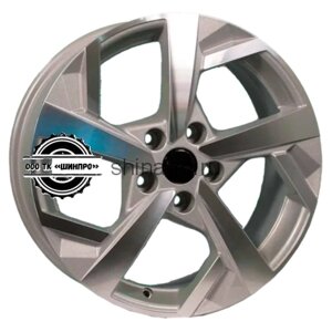 7x17/5x114,3 ET45 D60,1 KHW1712 (Changan/Geely/Lexus/Toyota) F-Silver-FP Khomen Wheels (Наличие на складах: Достаточно)