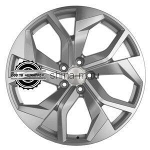 8,5x20/5x112 ET20 D66,5 KHW2006 (Q8) Brilliant Silver Khomen Wheels