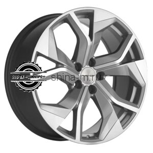 8,5x20/5x112 ET33 D66,6 KHW2006 (Audi/VW) Brilliant Silver-FP Khomen Wheels