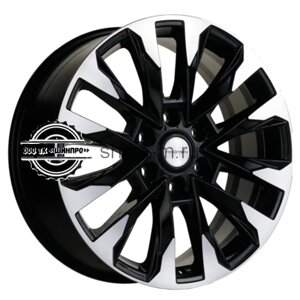 8x20/6x139,7 ET28 D78,1 KHW2010 (Chevrolet Tahoe) Black-FP Khomen Wheels