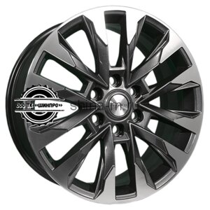 8X20/6x139,7 ET60 D95,10 KHW2010 (LC 300) gray-FP khomen wheels