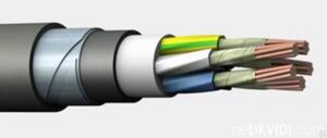 Кабель вбшвнг FRLS 4х25