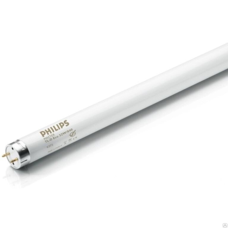 Лампа люминесцентная 18W/640 G13 белая PHILIPS - акции