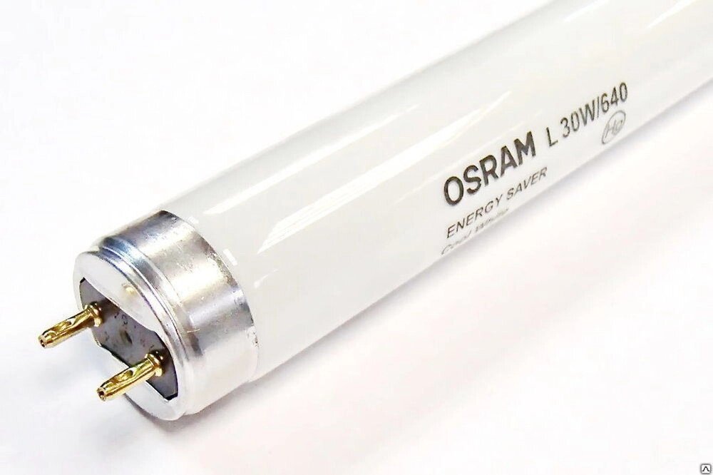 Лампа люминесцентная 18W/640 G13 белая OSRAM - гарантия