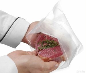 Вакуумные пакеты, структурированные для бескамерных машин